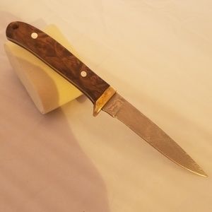 Boker German made Damascus steel from WW2 TANK